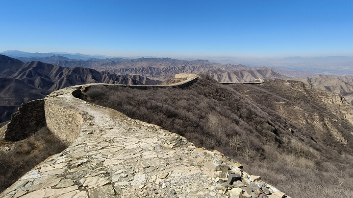 Views from the top section of Great Wall at Big Camp Plate