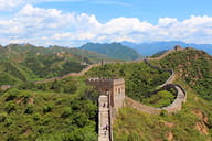 Long views of the Jinshanling Great Wall