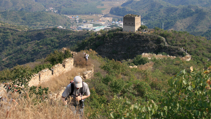 On the way up to the top
