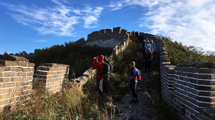 On the ‘wild’ Great Wall at Chenjiapu