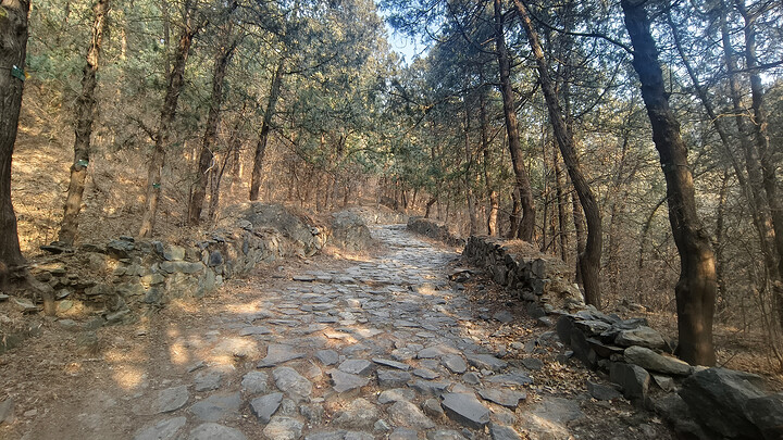 On an old pilgrims trail.